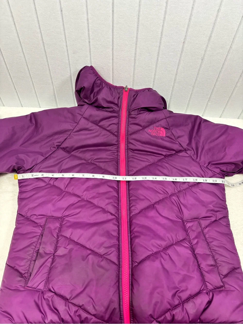 The North Face Kids Girl's Reversible Perrito Jacket Big Kids Size XL18